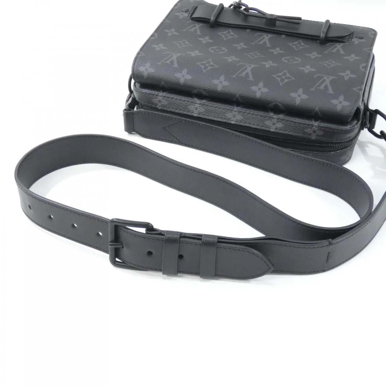 LOUIS VUITTON Steamer M45585 Shoulder Monogram Black Monogram Rank A - Thumbnail 8