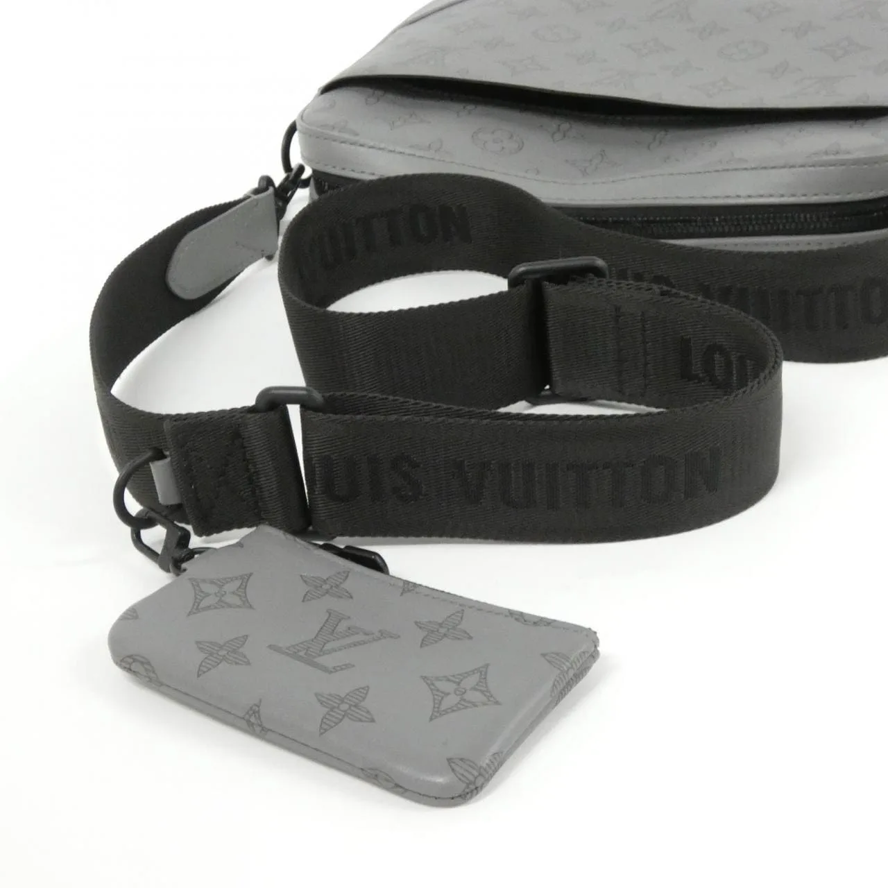 LOUIS VUITTON M46104 Shoulder Monogram 黑色 Monogram 中古品A - 縮圖 7