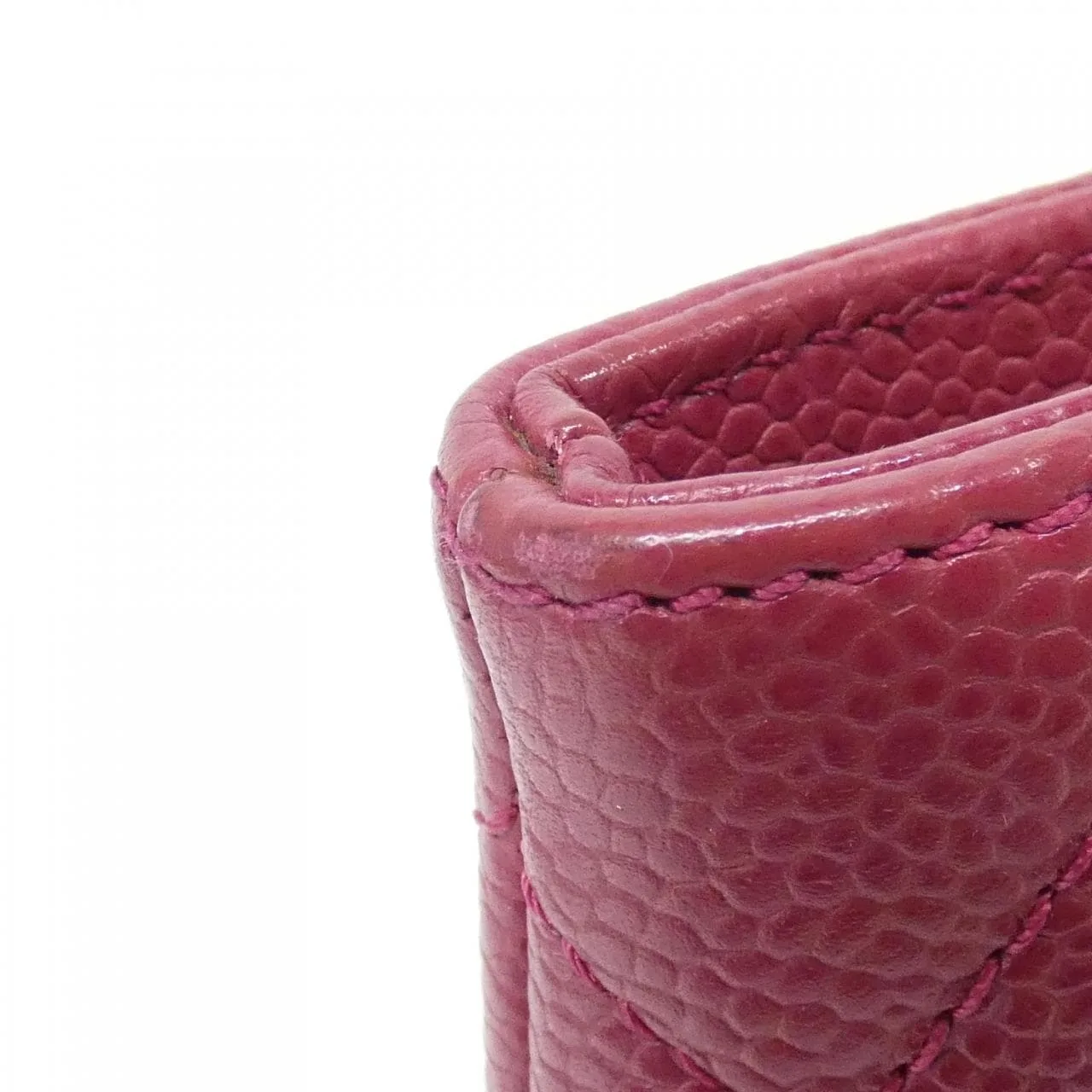 CHANEL Matelasse 1804 Handbag Grained Calfskin Pink Grained Calfskin Rank A - Thumbnail 5