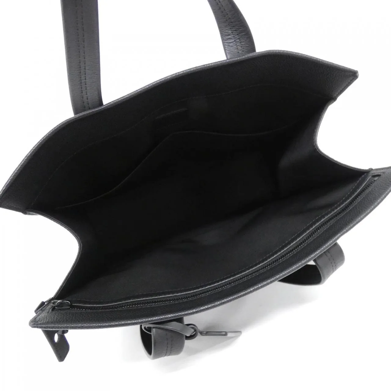 LOUIS VUITTON M57308 Tote Lambskin Black Lambskin - Thumbnail 8