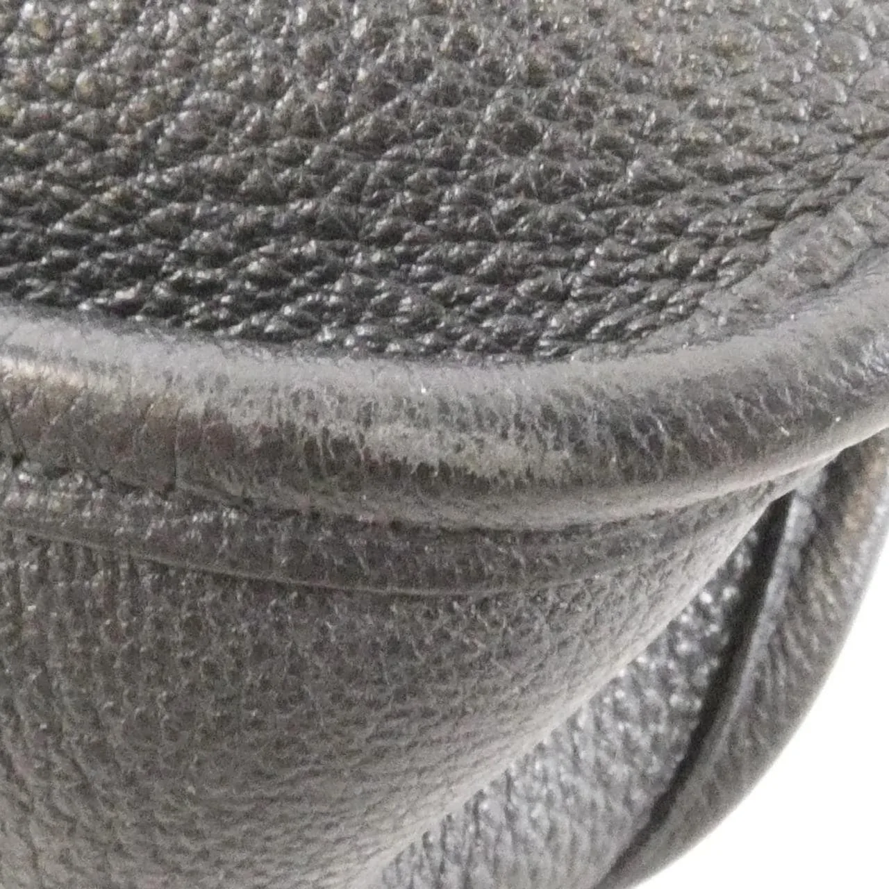 HERMES Evelyne Shoulder Togo Black Togo Leather Rank B - Thumbnail 4