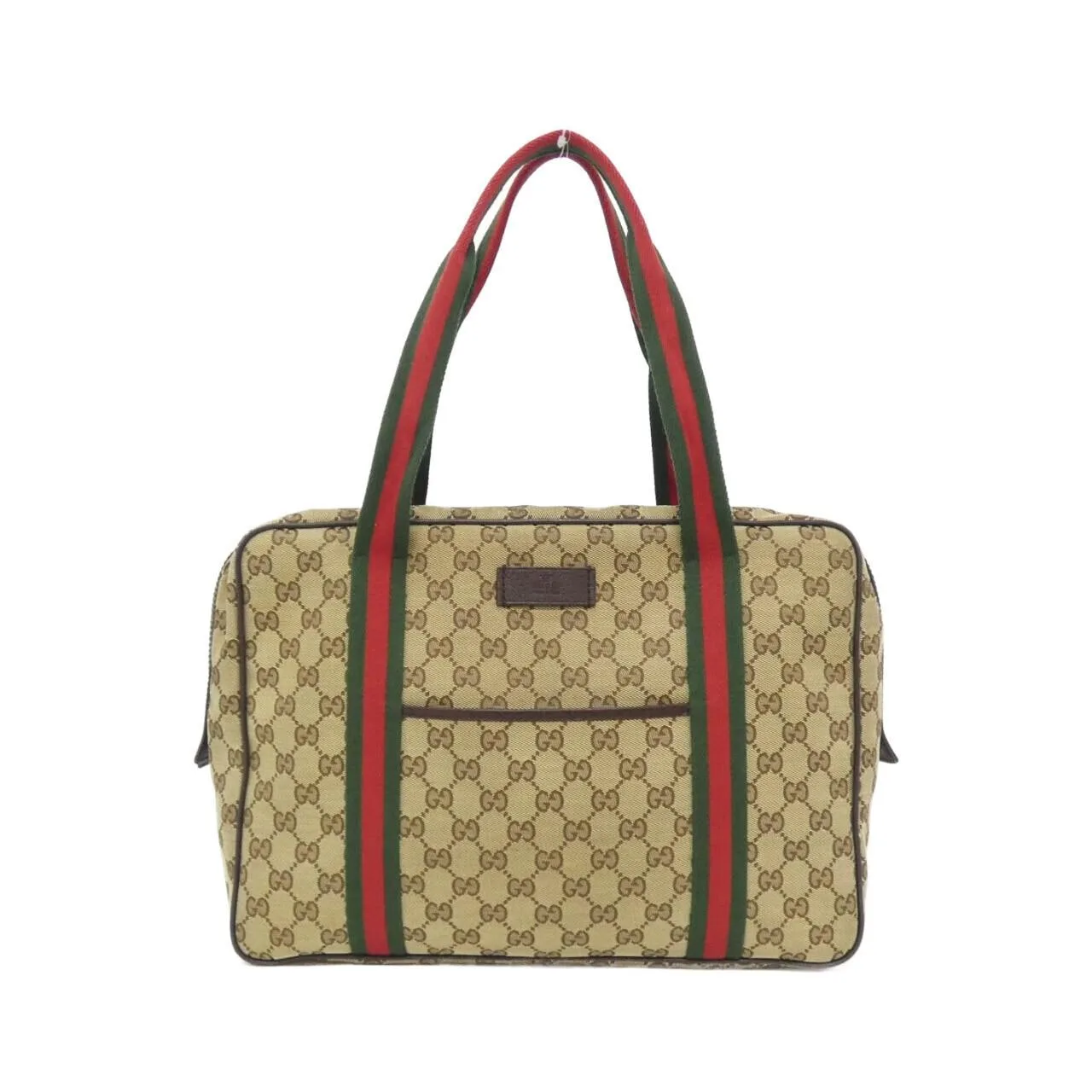 GUCCI 189753 F4F5R Handbag Canvas Black