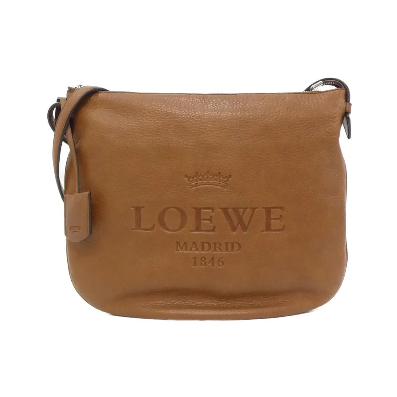 LOEWE Shoulder Leather Brown