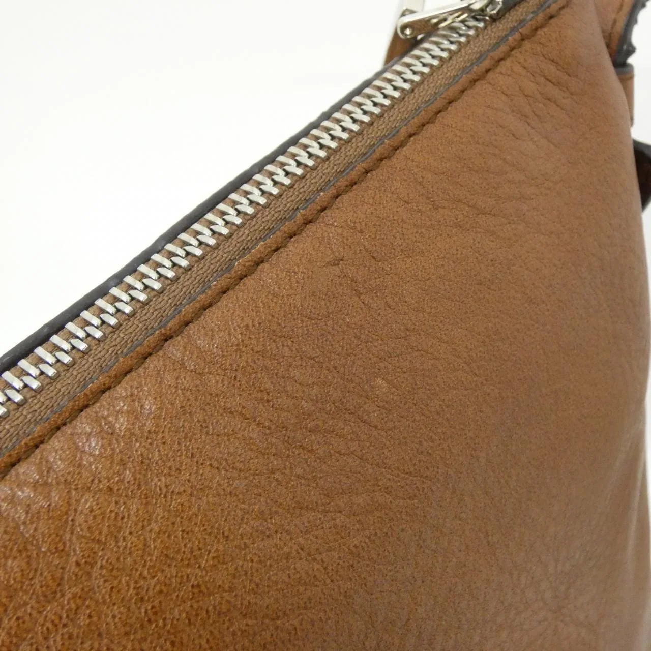 LOEWE Shoulder Leather 棕色 皮革 中古品A - 縮圖 7