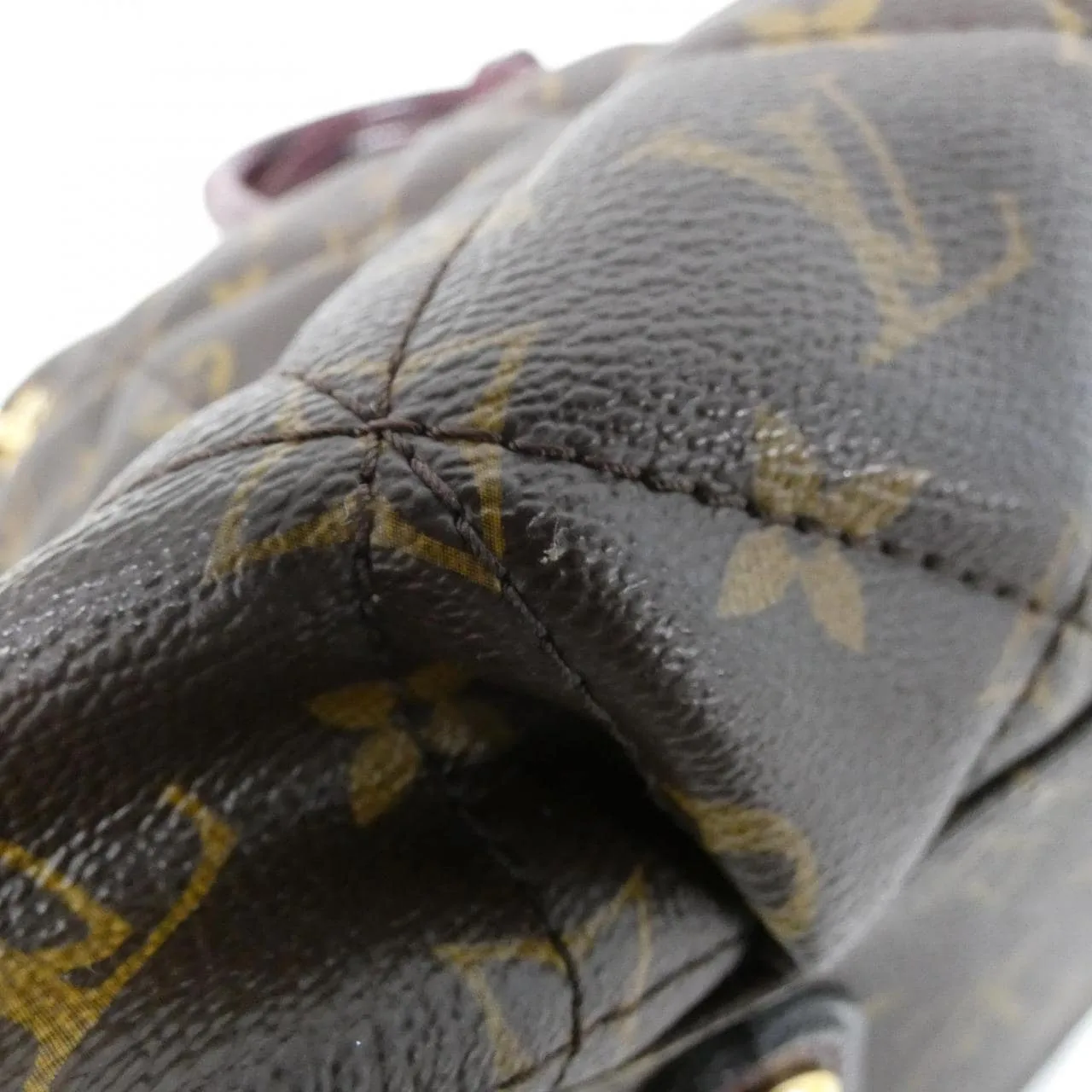 LOUIS VUITTON N90311 Tote Monogram 酒紅色 Monogram 中古品A - 縮圖 3