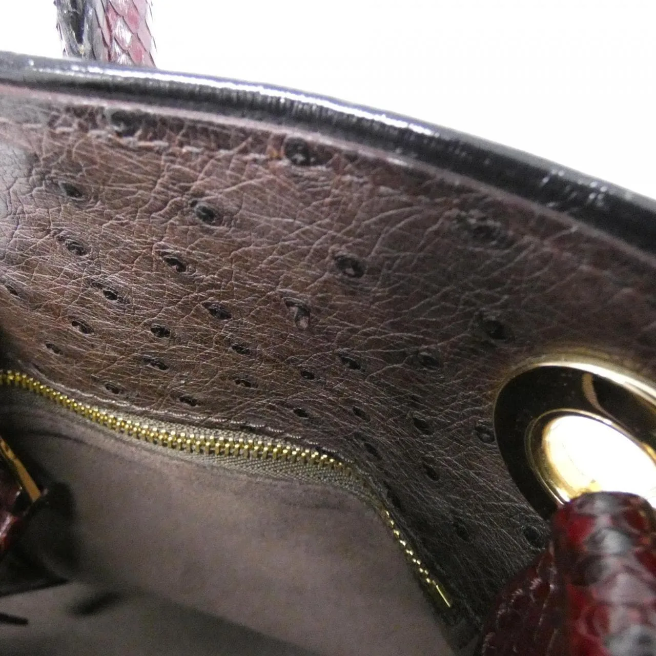 LOUIS VUITTON N90311 Tote Monogram 酒紅色 Monogram 中古品A - 縮圖 7