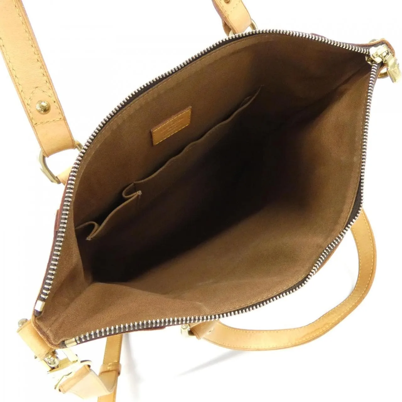 LOUIS VUITTON Odéon M56388 Handbag Monogram 黑色 Monogram 中古品B - 縮圖 9