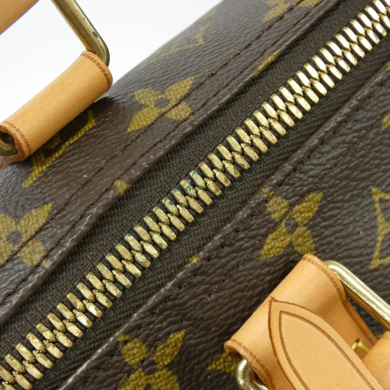 LOUIS VUITTON Keepall M41422 Boston Monogram Black Monogram Rank B - Thumbnail 7