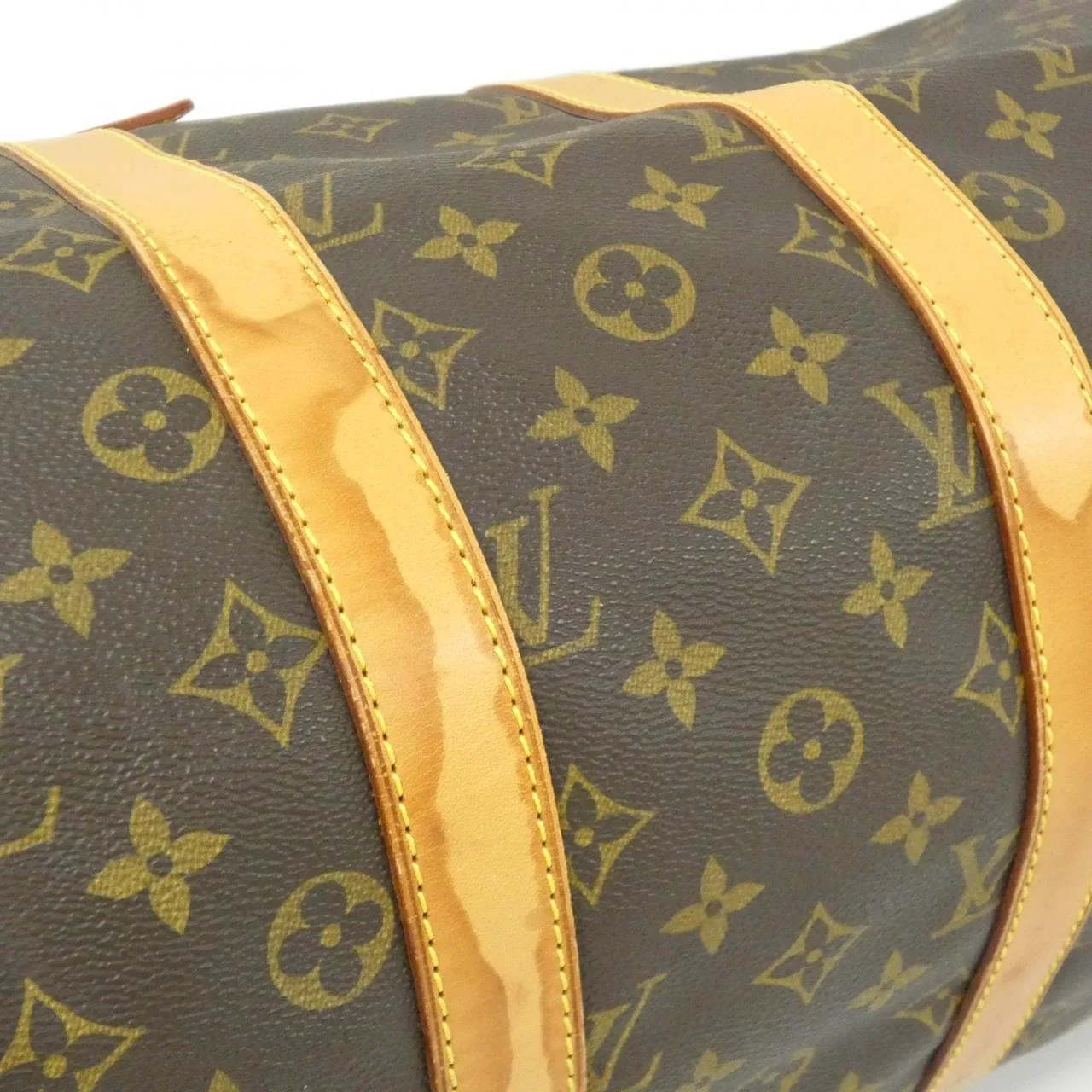 LOUIS VUITTON Keepall M41428 Boston Monogram Black Monogram Rank B - Thumbnail 3