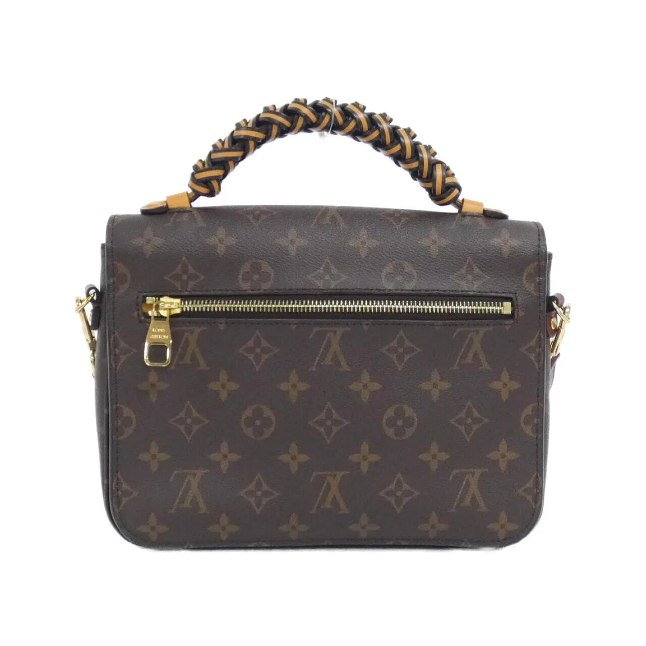 LOUIS VUITTON Pochette M44668 Handbag Monogram Black Monogram - Thumbnail 2