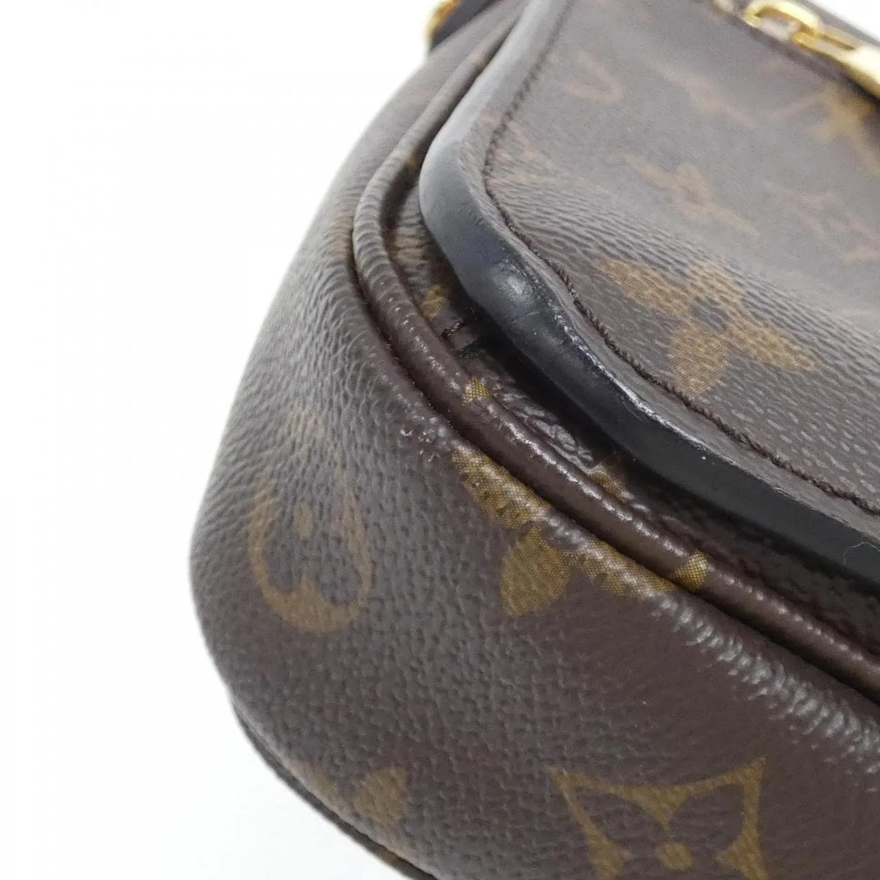 LOUIS VUITTON Pochette M44668 Handbag Monogram Black Monogram - Thumbnail 3