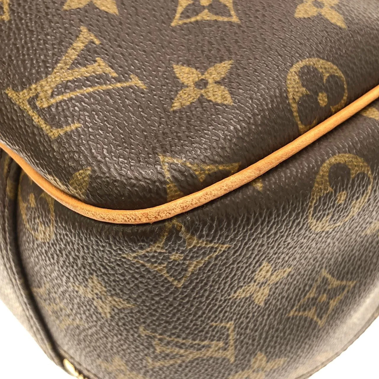 LOUIS VUITTON M41450 Handbag Monogram 黑色 Monogram 中古品B - 縮圖 3