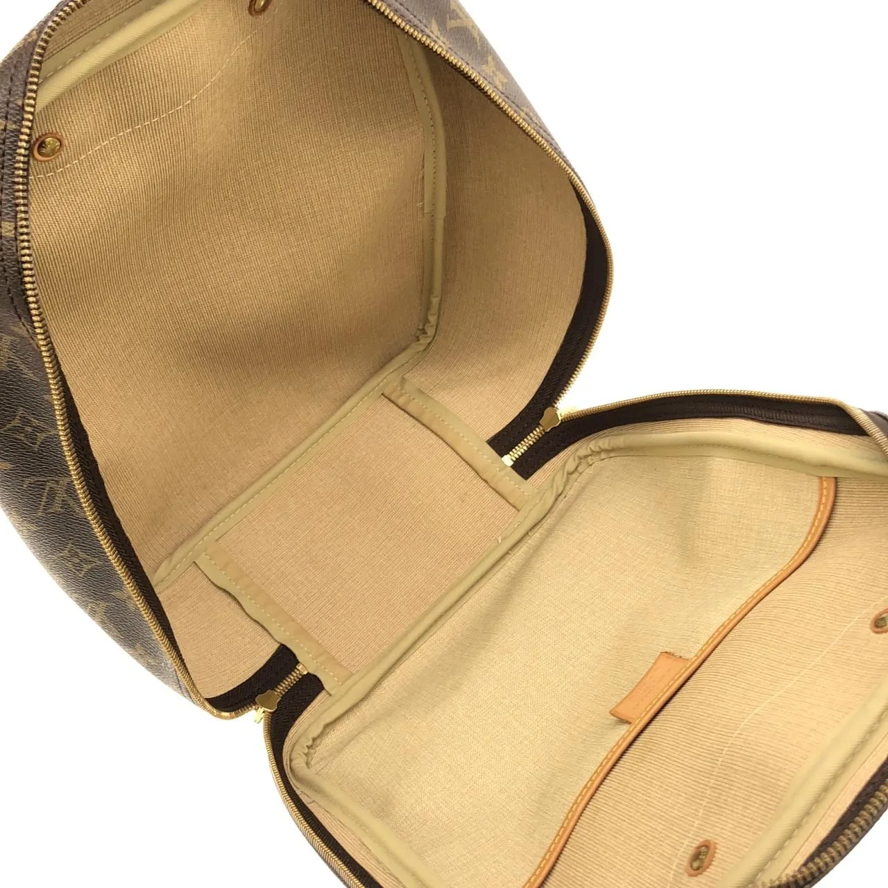 LOUIS VUITTON M41450 Handbag Monogram 黑色 Monogram 中古品B - 縮圖 8