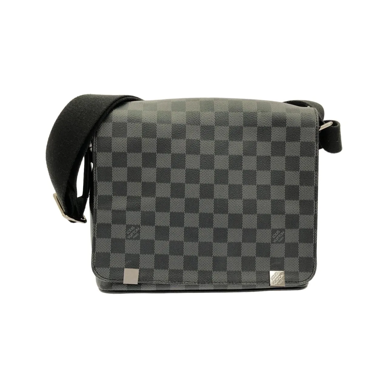 LOUIS VUITTON District N41028 Shoulder Damier Black