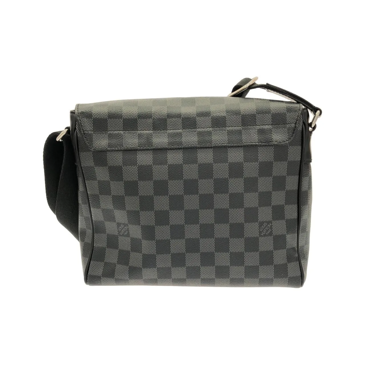 LOUIS VUITTON District N41028 Shoulder Damier 黑色 Damier 中古品A - 縮圖 2