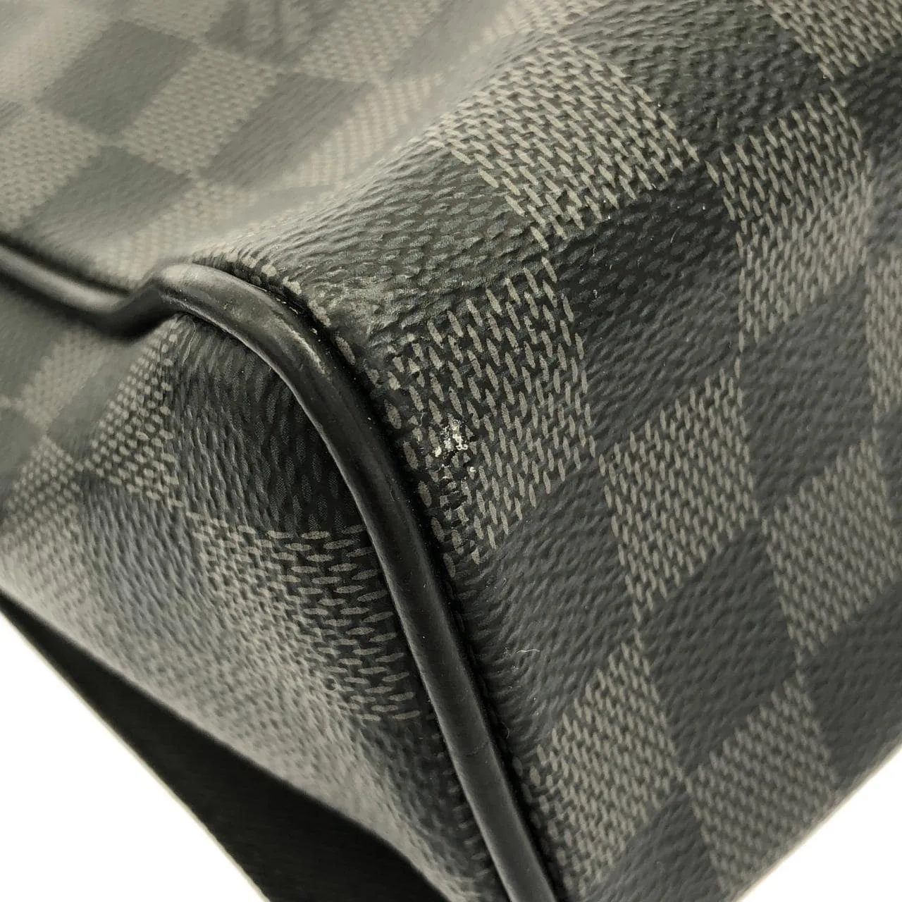 LOUIS VUITTON District N41028 Shoulder Damier 黑色 Damier 中古品A - 縮圖 3