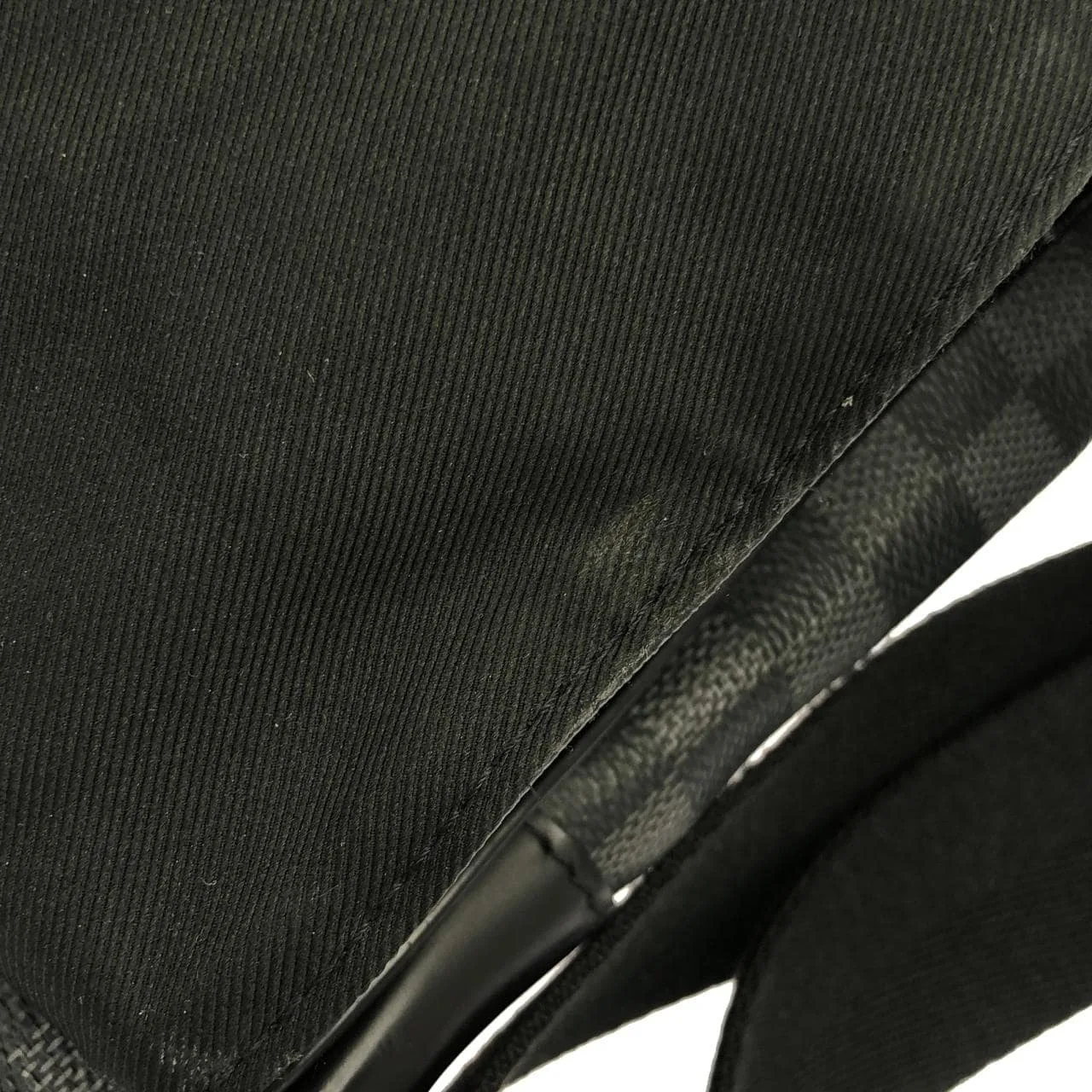 LOUIS VUITTON District N41028 Shoulder Damier 黑色 Damier 中古品A - 縮圖 9