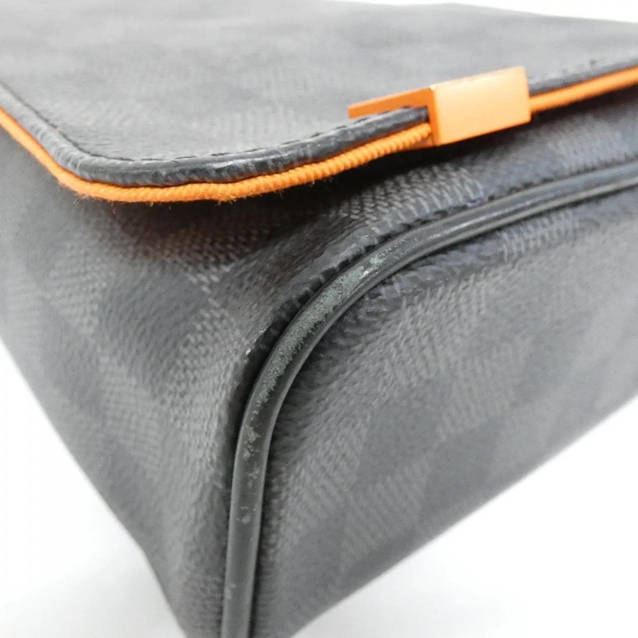 LOUIS VUITTON District N42405 Shoulder Damier Orange Damier Rank B - Thumbnail 3