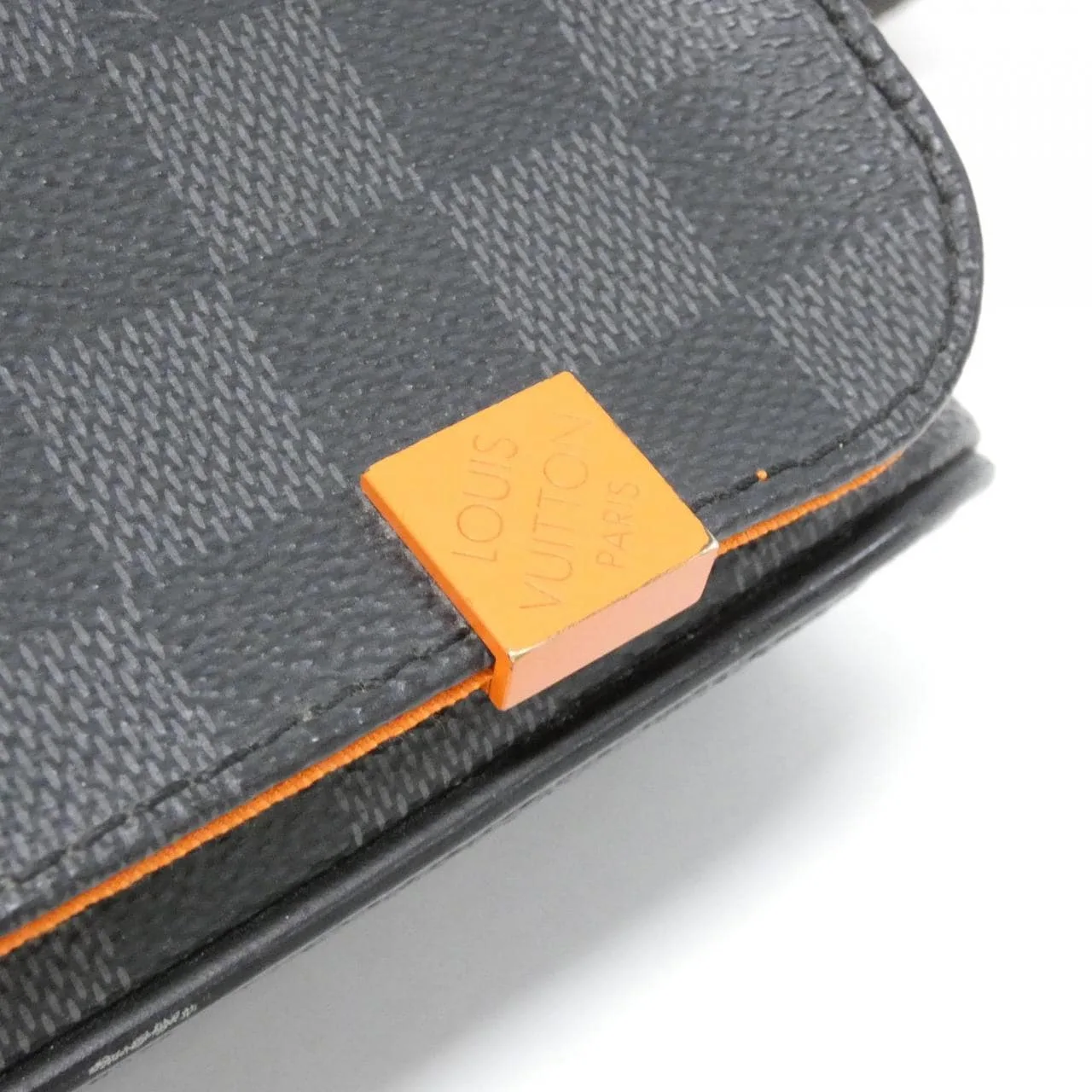 LOUIS VUITTON District N42405 Shoulder Damier Orange Damier Rank B - Thumbnail 4