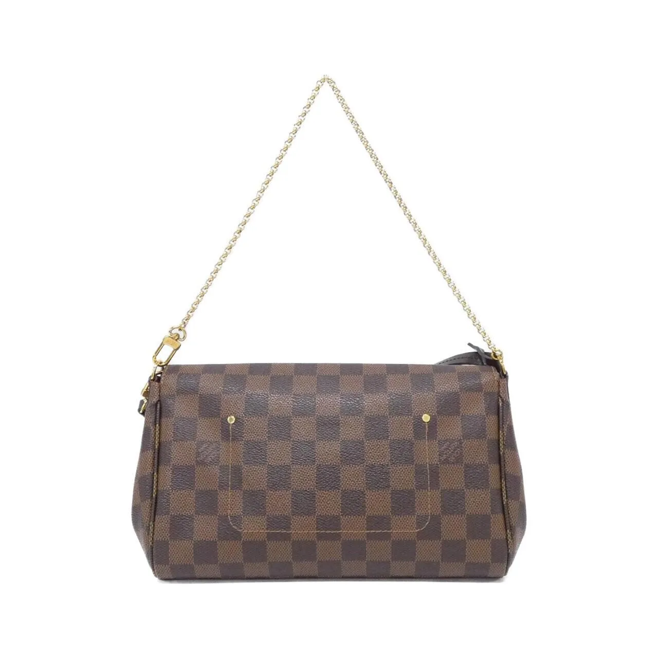 LOUIS VUITTON N41129 Shoulder Damier 黑色 Damier 中古品B - 縮圖 2