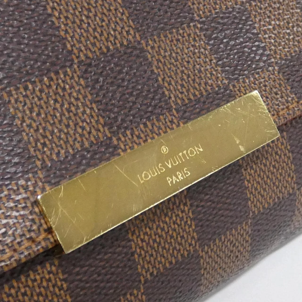 LOUIS VUITTON N41129 Shoulder Damier 黑色 Damier 中古品B - 縮圖 4