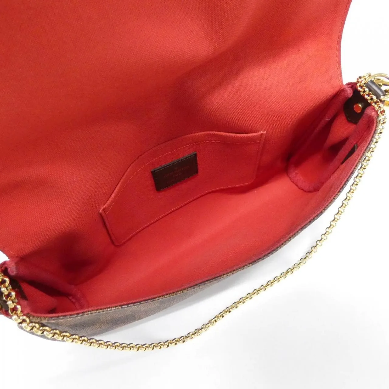 LOUIS VUITTON N41129 Shoulder Damier 黑色 Damier 中古品B - 縮圖 7