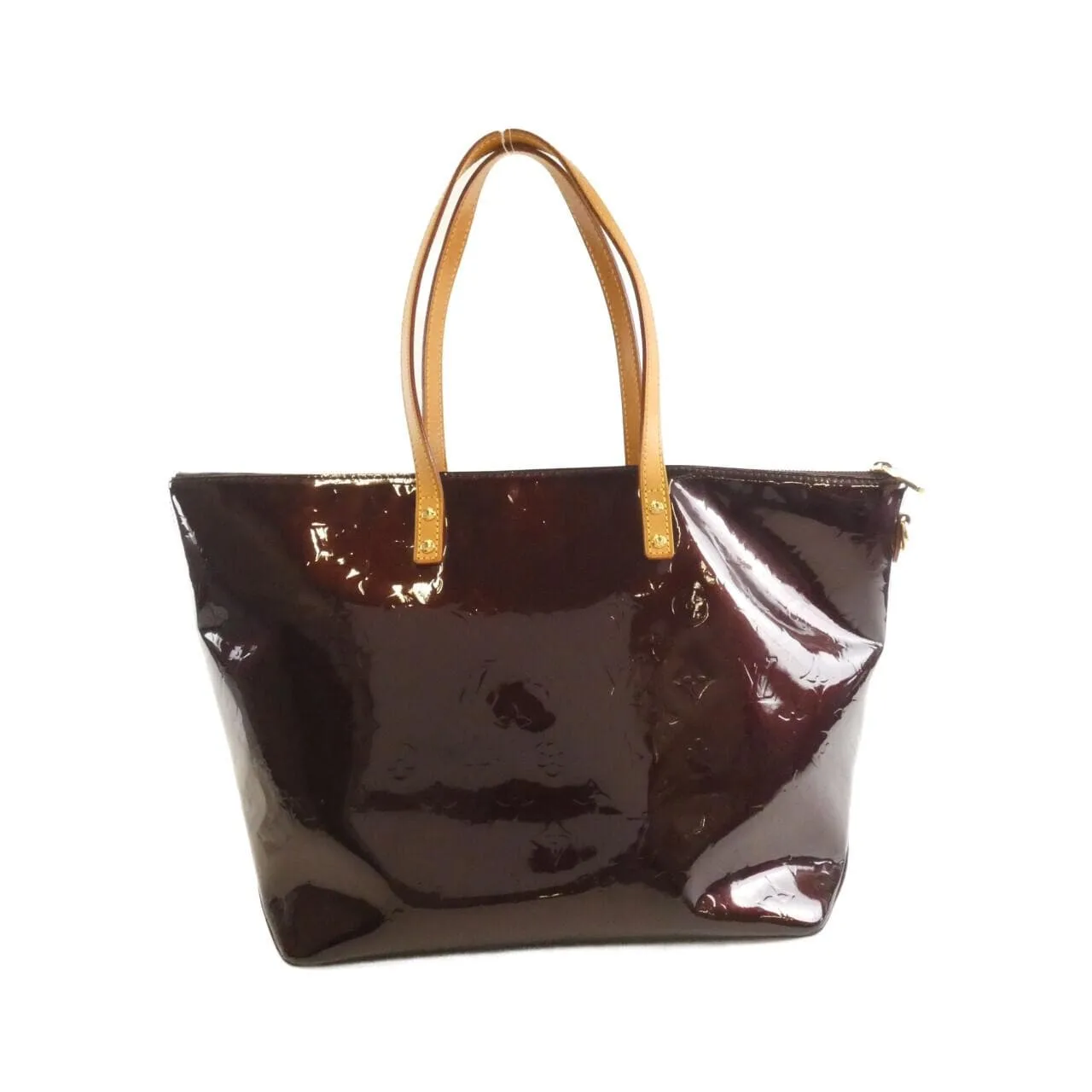 LOUIS VUITTON M93589 Shoulder Vernis 黑色 Vernis 中古品B - 縮圖 2