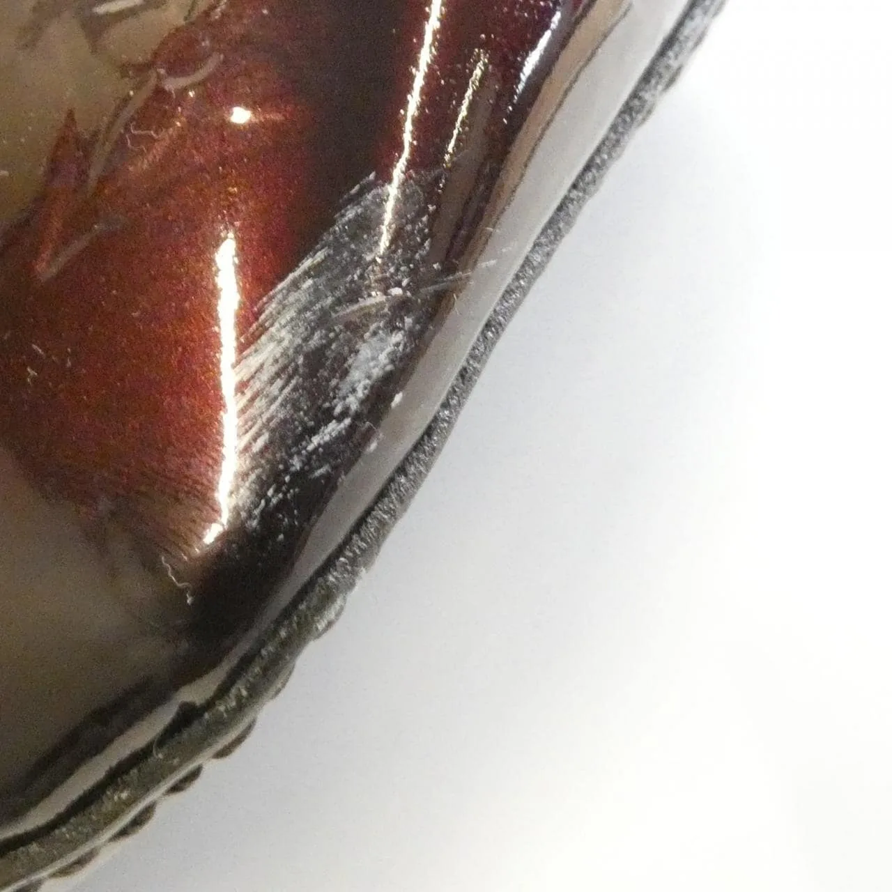 LOUIS VUITTON M93589 Shoulder Vernis 黑色 Vernis 中古品B - 縮圖 3