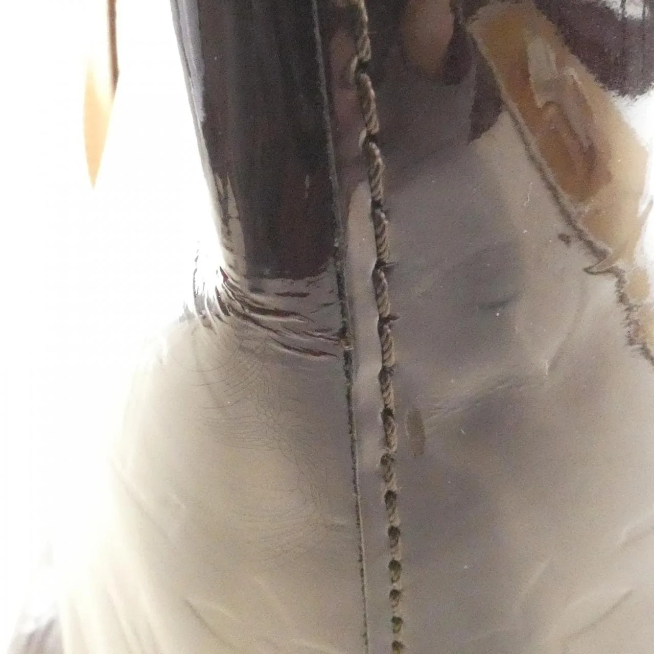 LOUIS VUITTON M93589 Shoulder Vernis 黑色 Vernis 中古品B - 縮圖 5