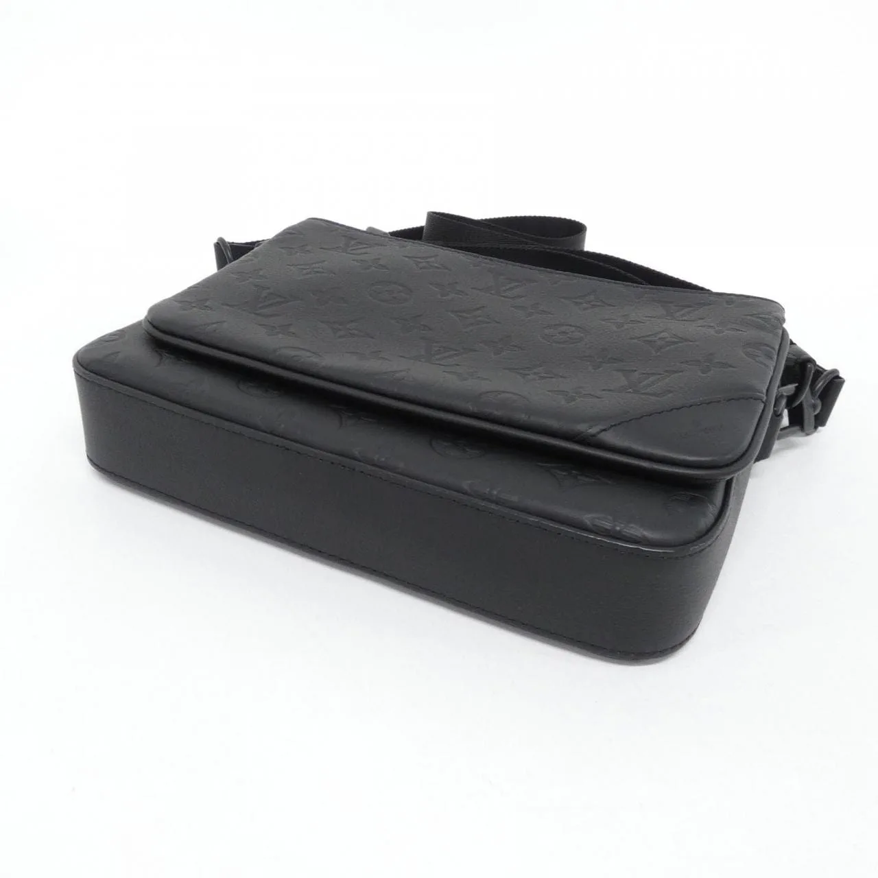 LOUIS VUITTON M46602 Shoulder Monogram 黑色 Monogram 中古品A - 縮圖 3