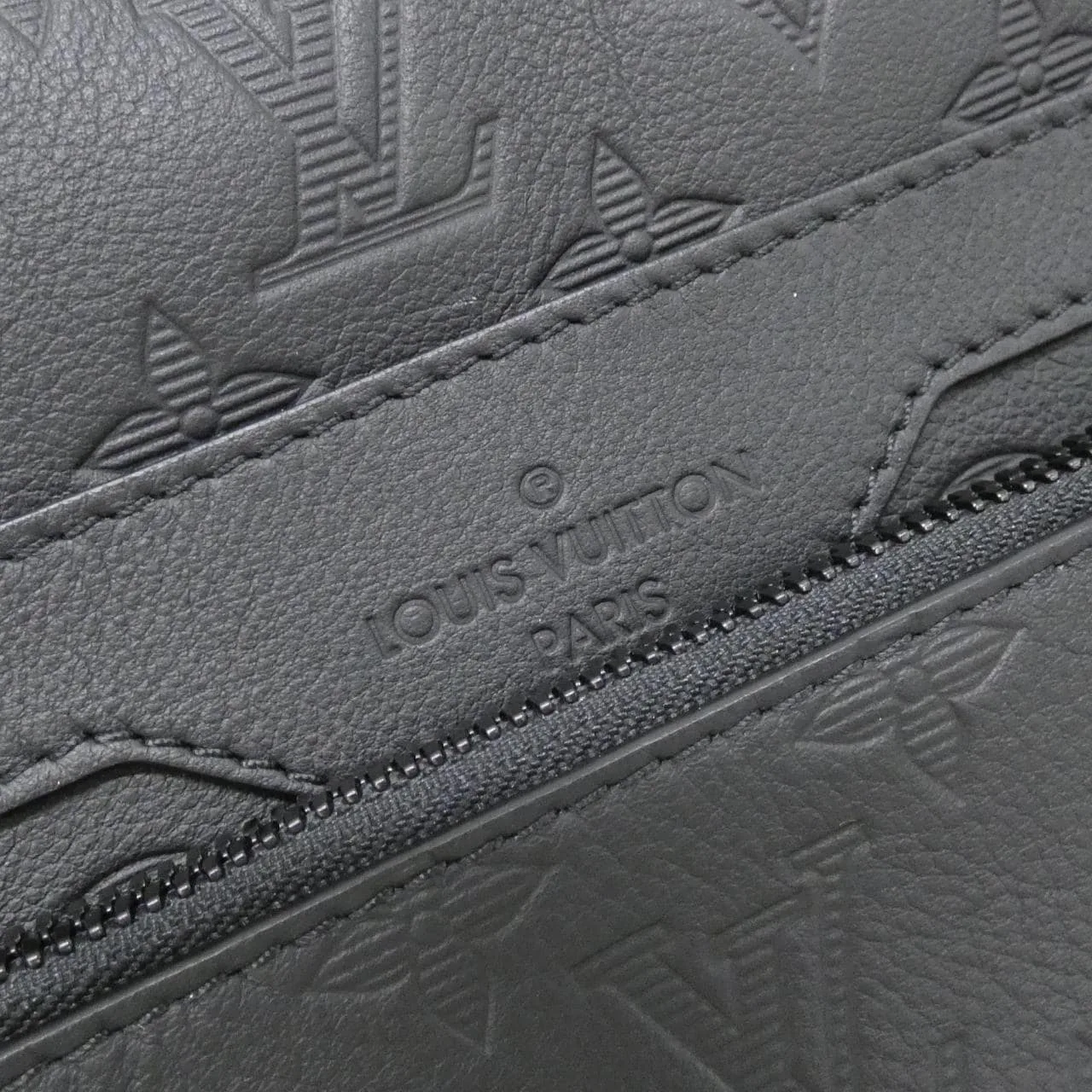 LOUIS VUITTON M46602 Shoulder Monogram 黑色 Monogram 中古品A - 縮圖 4