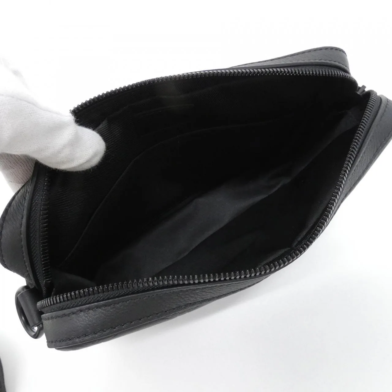 LOUIS VUITTON M46602 Shoulder Monogram 黑色 Monogram 中古品A - 縮圖 6