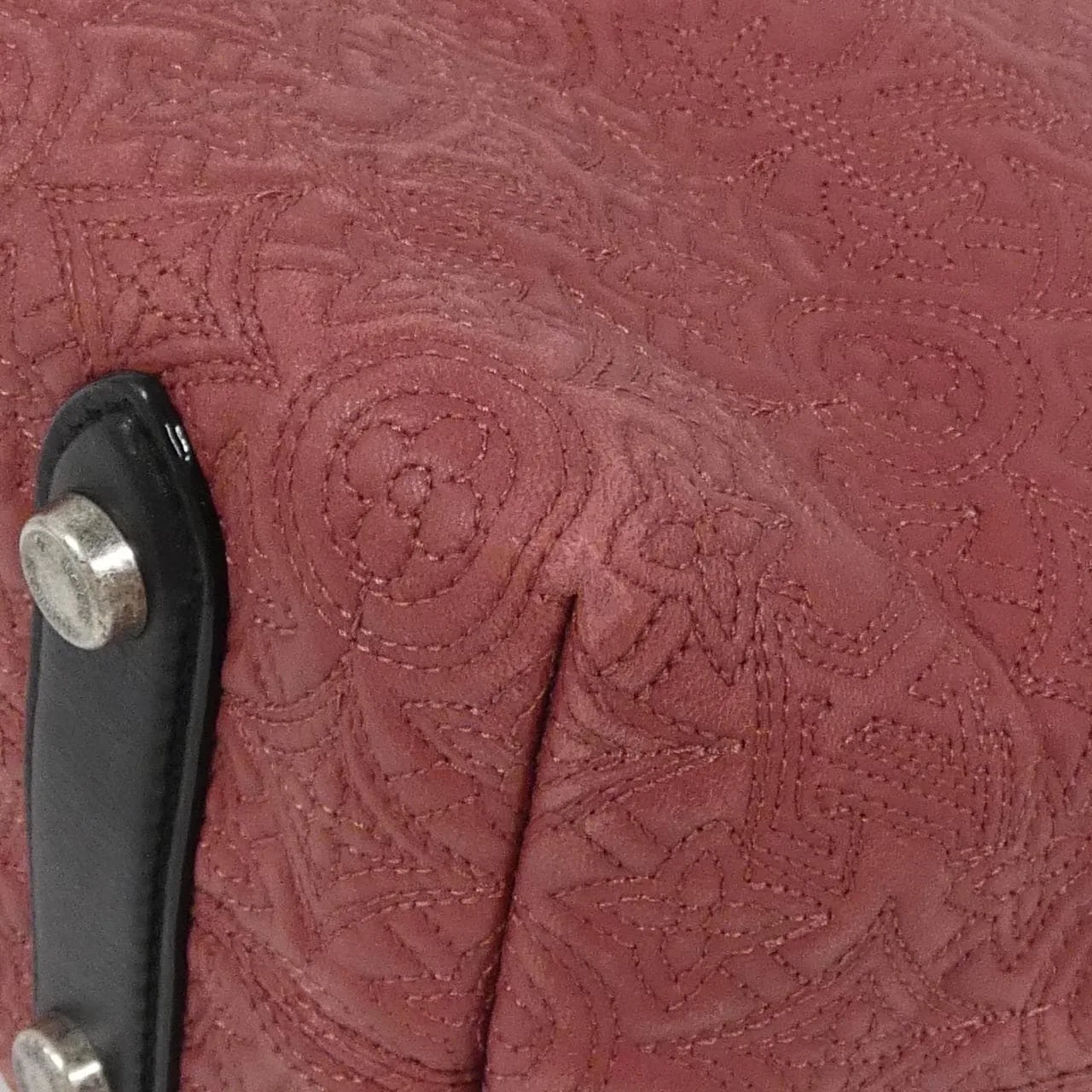 LOUIS VUITTON M93155 Shoulder Lambskin Black Lambskin Rank A - Thumbnail 2