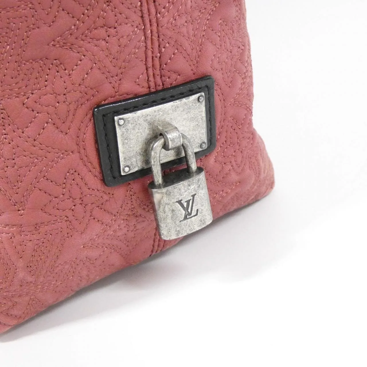 LOUIS VUITTON M93155 Shoulder Lambskin Black Lambskin Rank A - Thumbnail 4