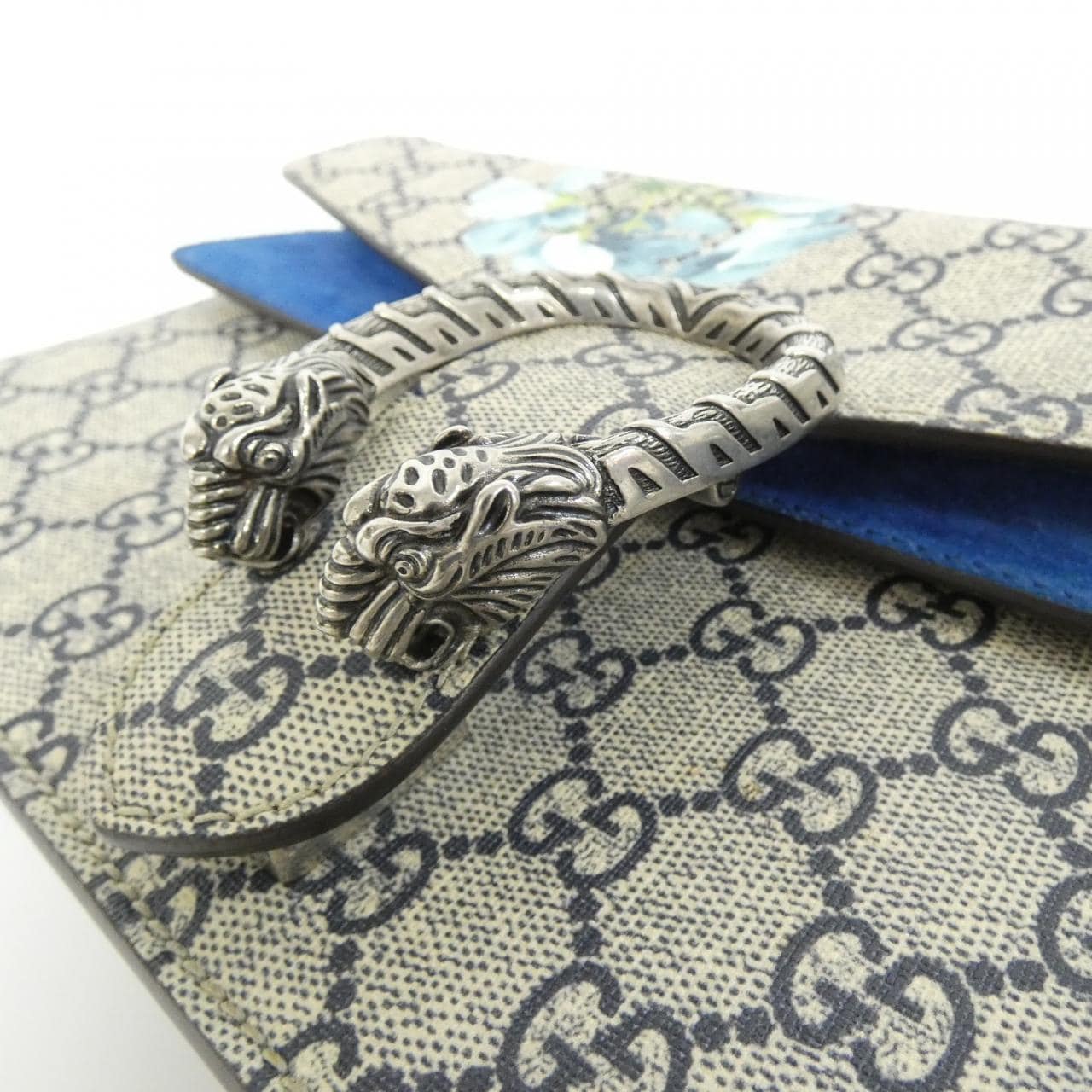 GUCCI Dionysus 400249 Shoulder Bag Canvas Beige Canvas - Thumbnail 4