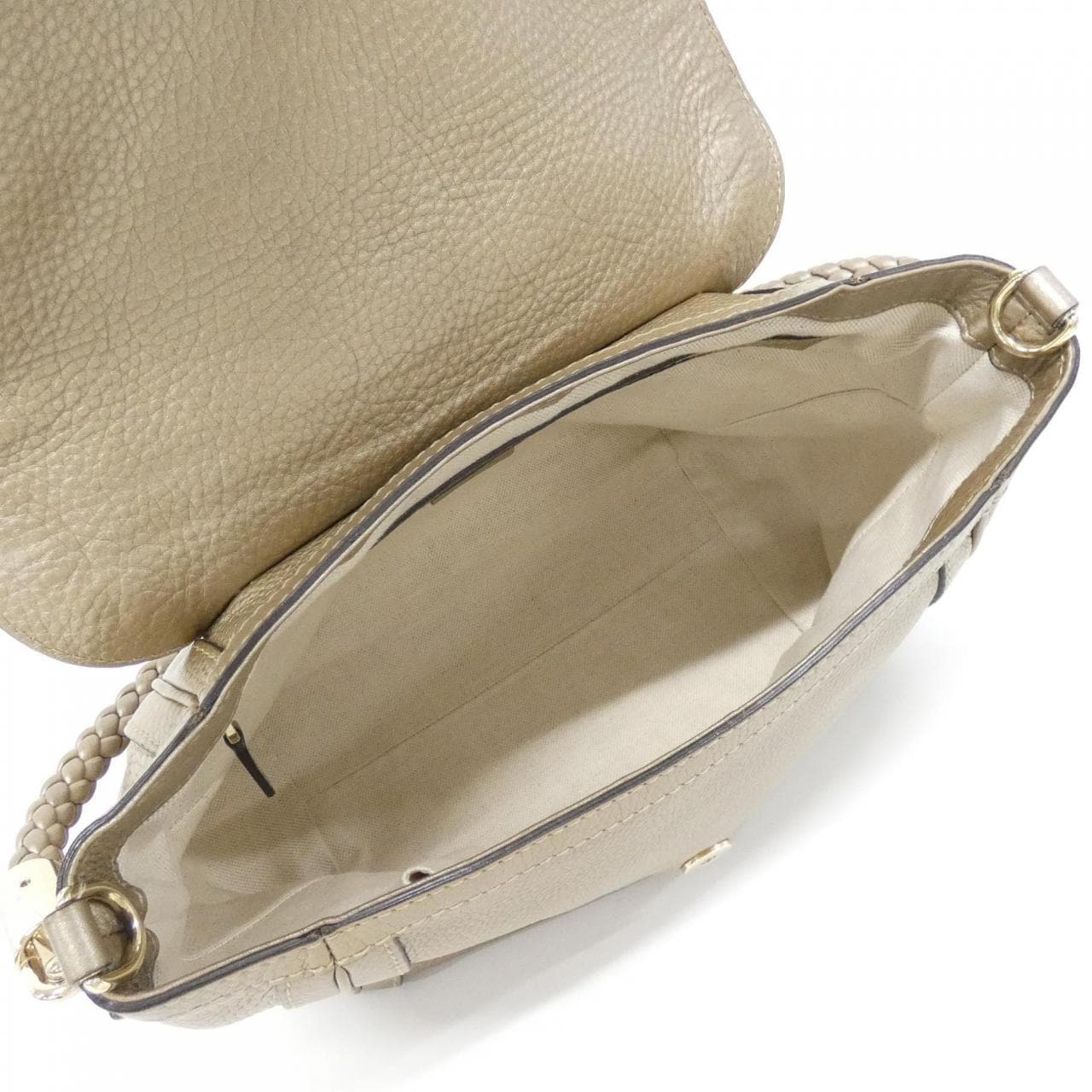 GUCCI 282301 AH90G Shoulder Bag Leather 黑色 皮革 中古品A - 縮圖 8