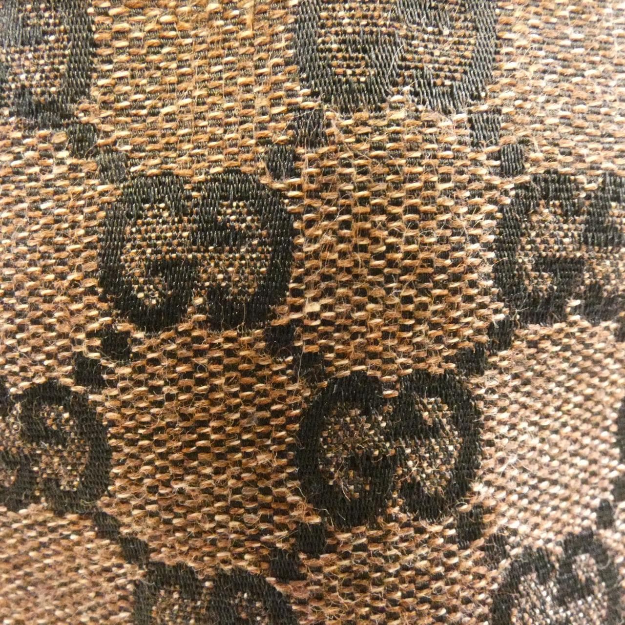 GUCCI 289716 Handbag Canvas 黑色 帆布 中古品A - 縮圖 5