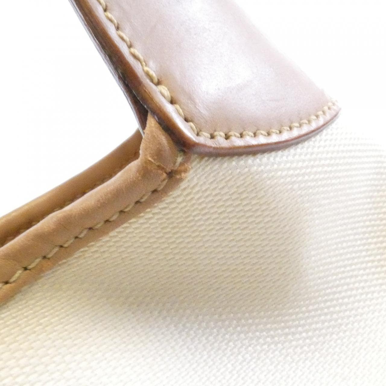 GUCCI 001 3346 Shoulder Canvas 米色 帆布 中古品B - 縮圖 4