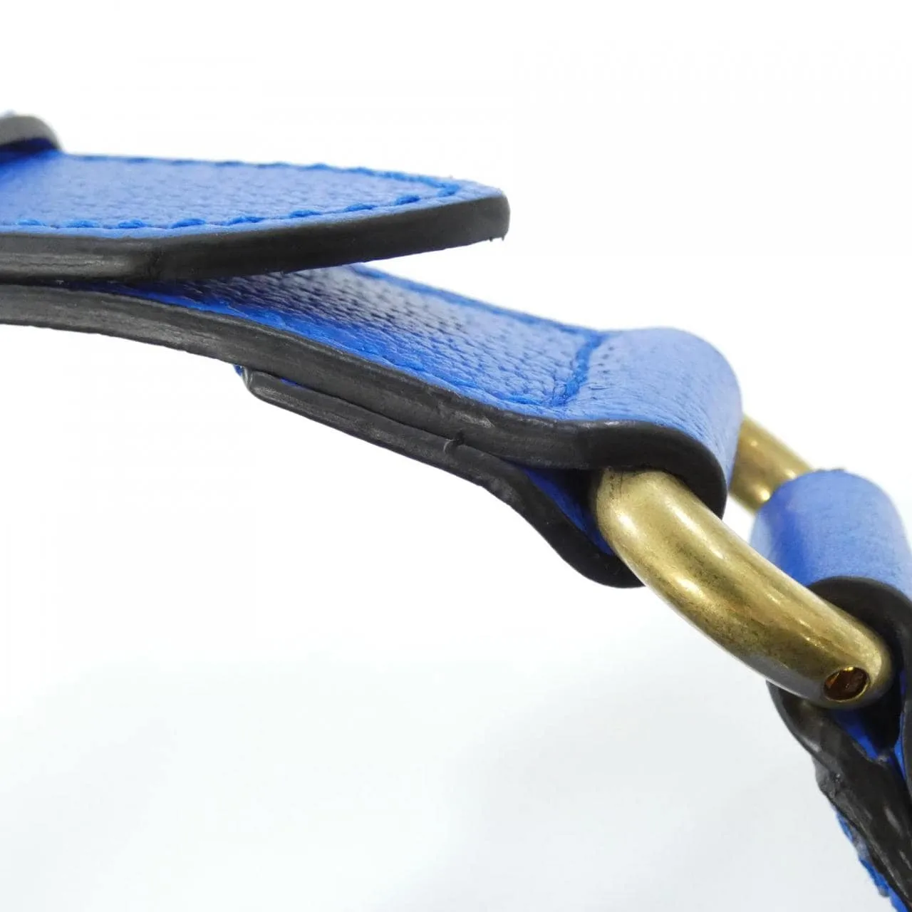 GUCCI 722141 AAA8U Belt Leather 黑色 皮革 中古品A - 縮圖 7