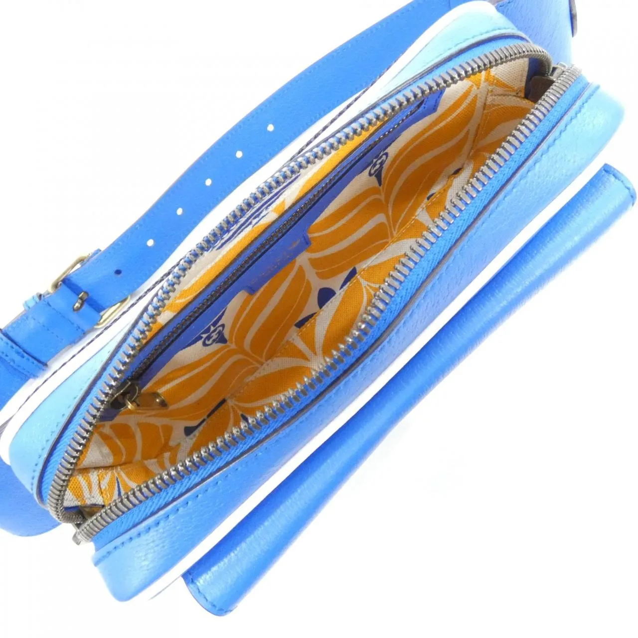 GUCCI 722141 AAA8U Belt Leather 黑色 皮革 中古品A - 縮圖 8