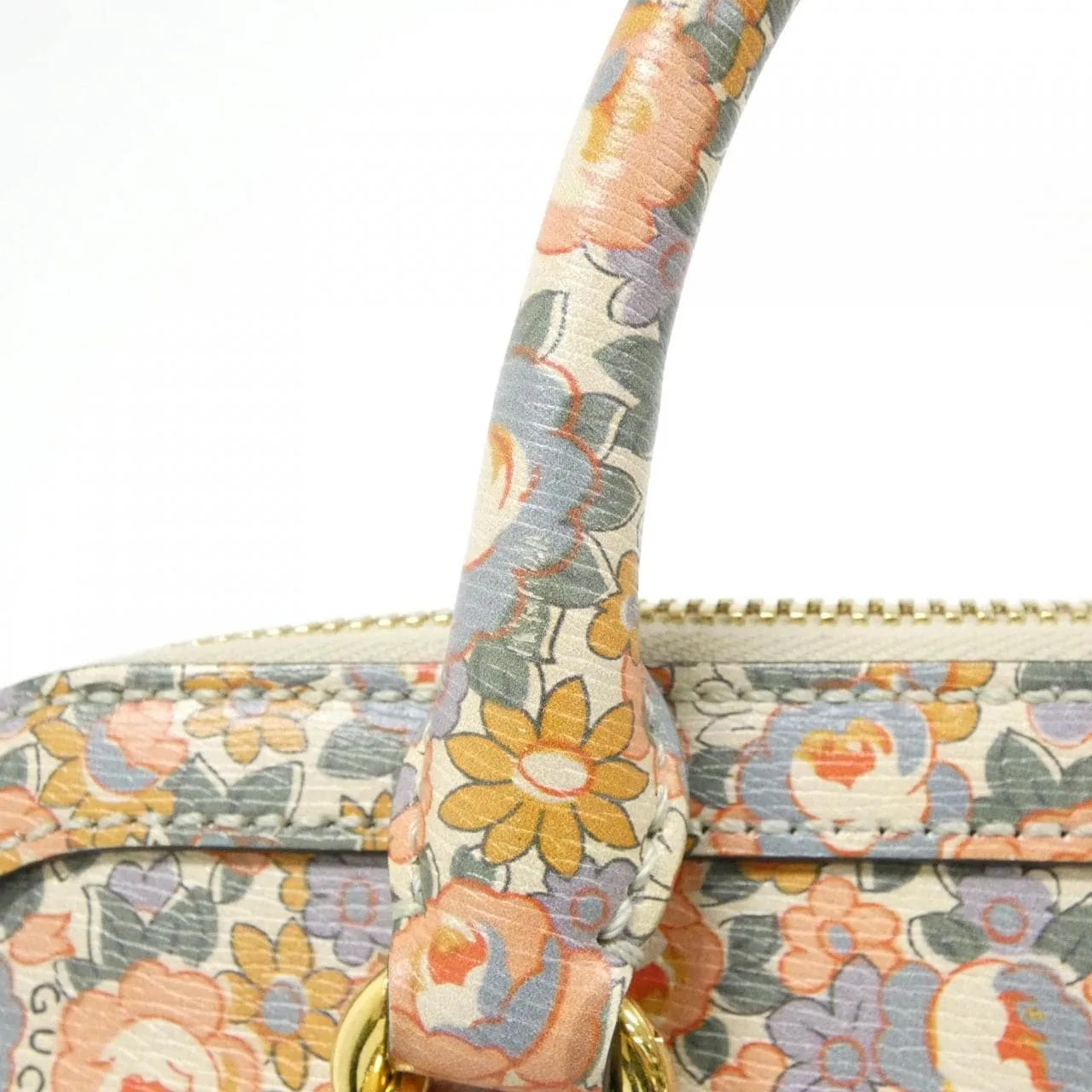 GUCCI 620850 13KBC Handbag Leather 黑色 皮革 中古品A - 縮圖 7