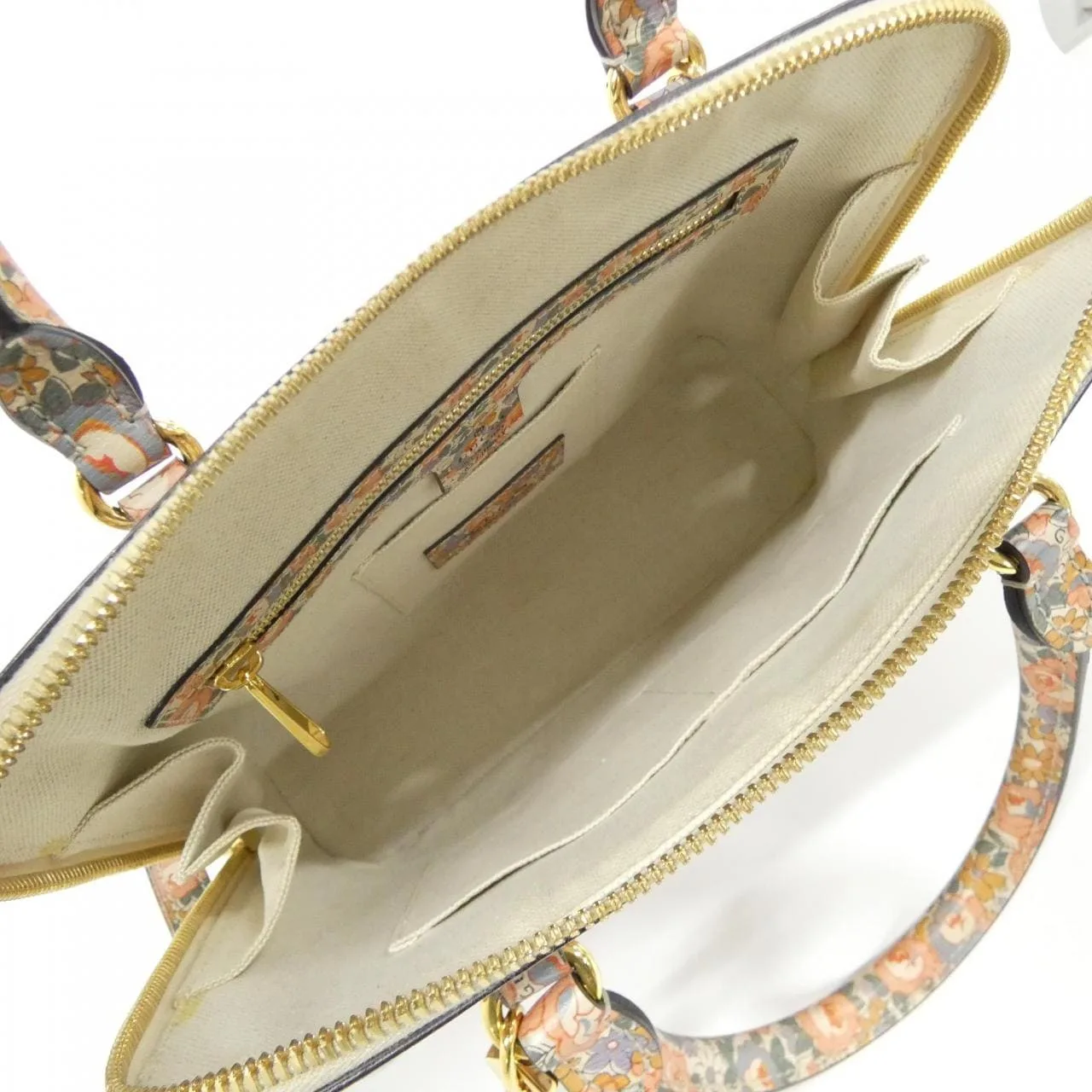 GUCCI 620850 13KBC Handbag Leather 黑色 皮革 中古品A - 縮圖 9