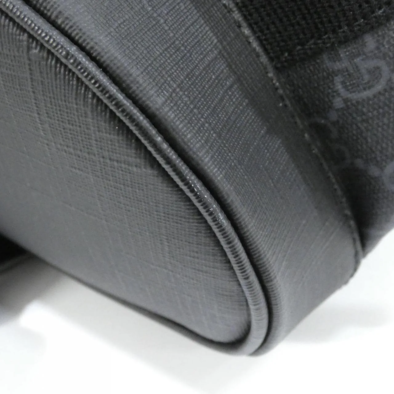 GUCCI 792080 FADJQ Backpack Canvas 黑色 帆布 中古品A - 縮圖 3