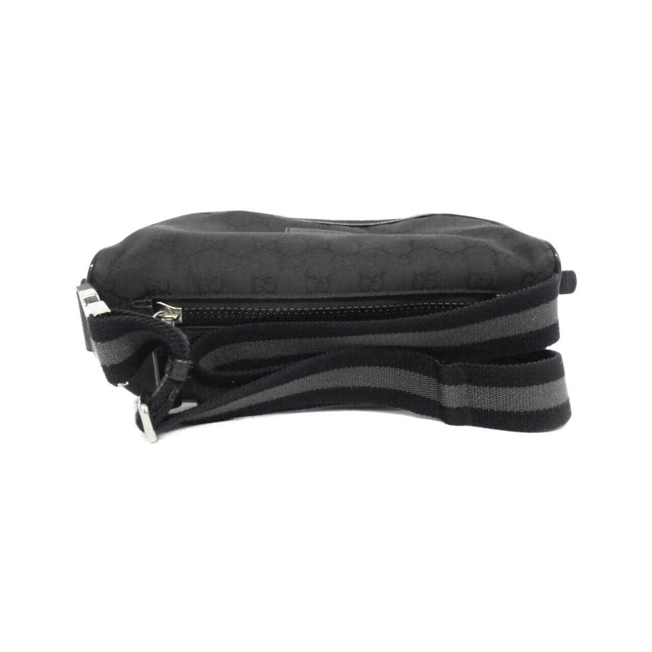 GUCCI GG Supreme 449182 G1XHN Shoulder Bag Nylon 黑色 尼龍 中古品B - 縮圖 2