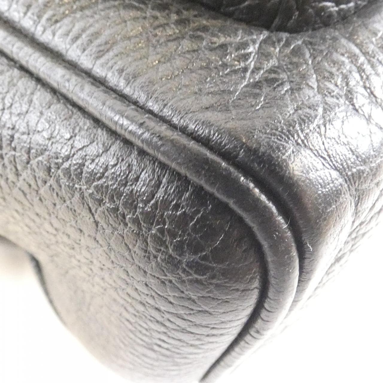 GUCCI 431570 CAO0G Backpack Leather 黑色 皮革 中古品B - 縮圖 4