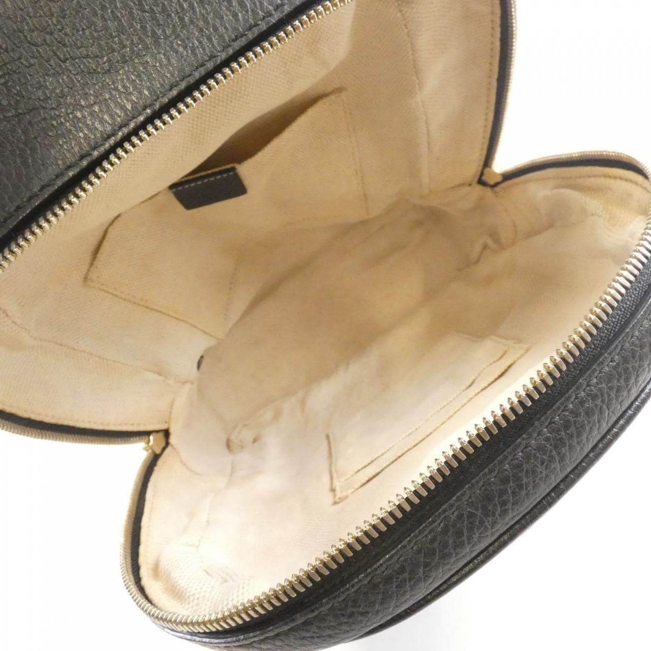 GUCCI 431570 CAO0G Backpack Leather 黑色 皮革 中古品B - 縮圖 6