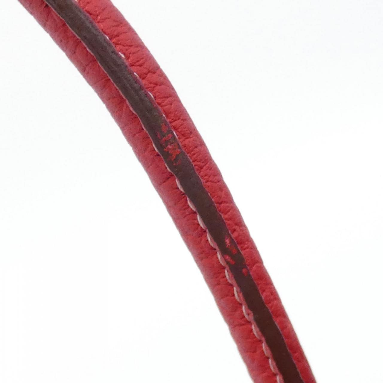 HERMES Garden Party HERMÈS 051559CK Bag Rouge Rank A - Thumbnail 6