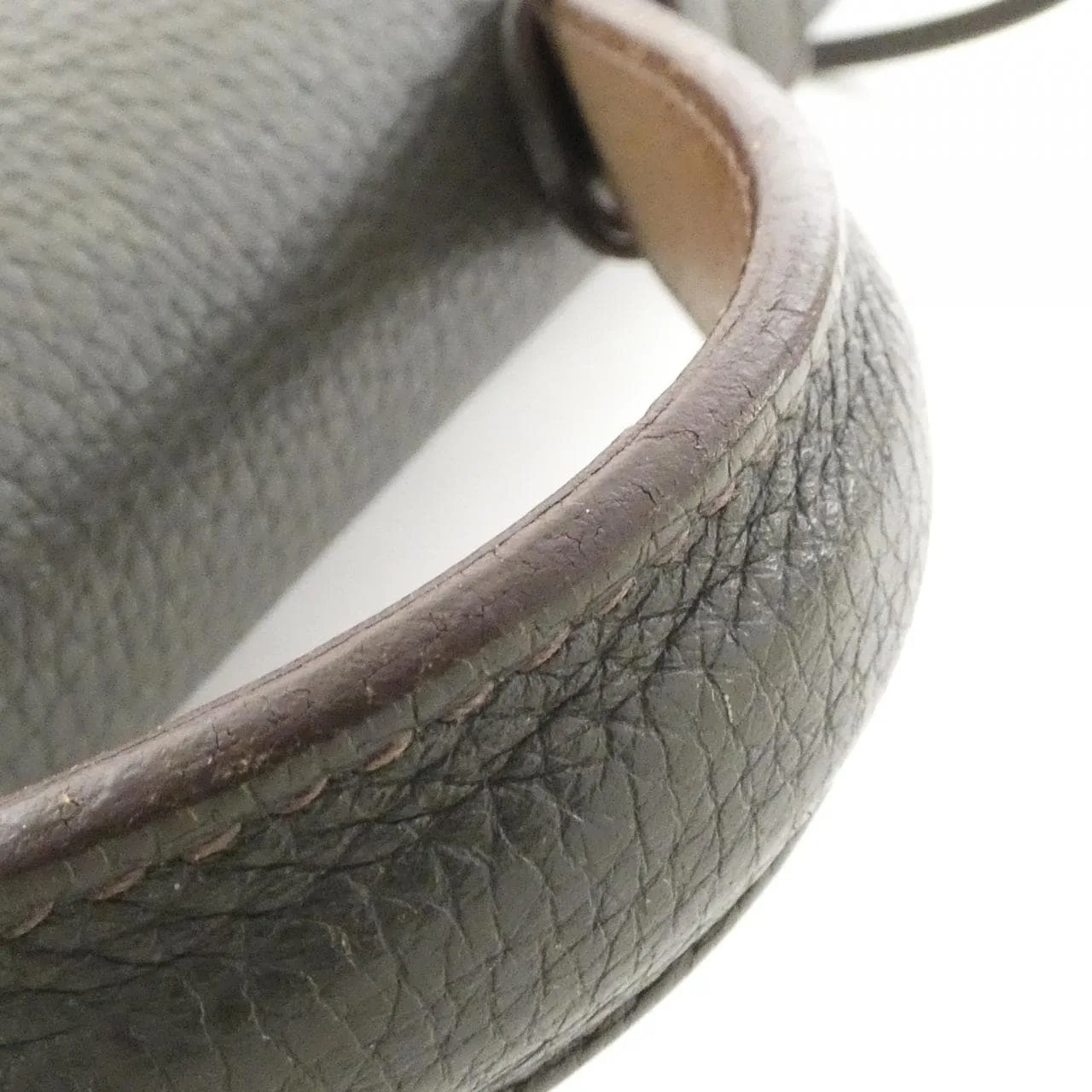 HERMES 067795CK Handbag Togo Etoupe Togo Leather Rank B - Thumbnail 8