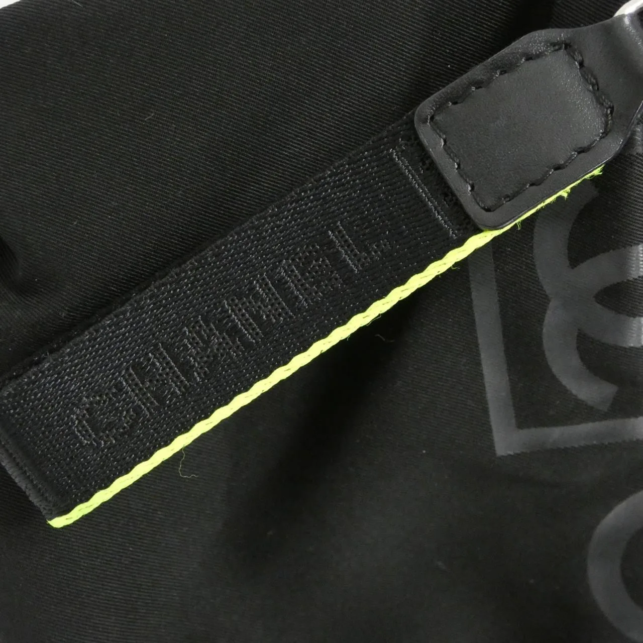 CHANEL 26709 Shoulder Nylon Black Nylon - Thumbnail 5