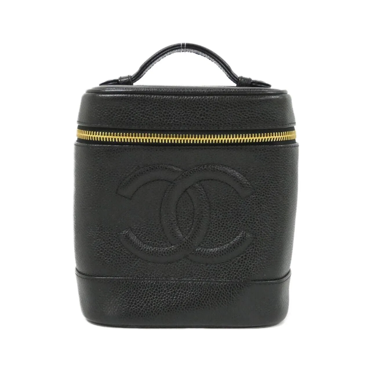 CHANEL 1998 Handbag Grained Calfskin